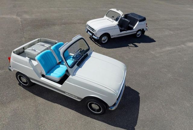 Тепер електричний кабріолет: культовий Renault 4 отримав новий вигляд - фото 342975