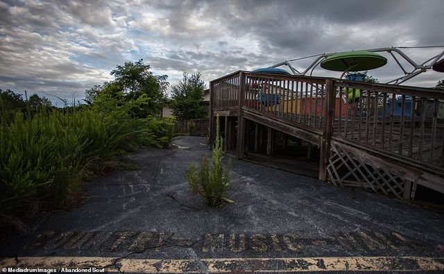 Закинутий парк атракціонів у США показали на атмосферних фото - фото 343162