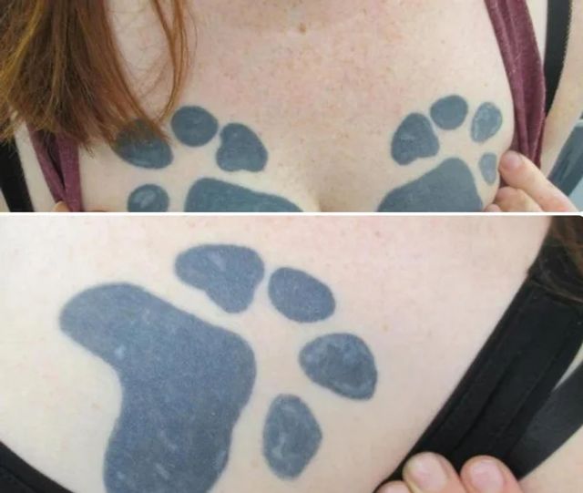 Дівчина зробила на честь пса тату, але згодом дуже пошкодувала про це - фото 343830