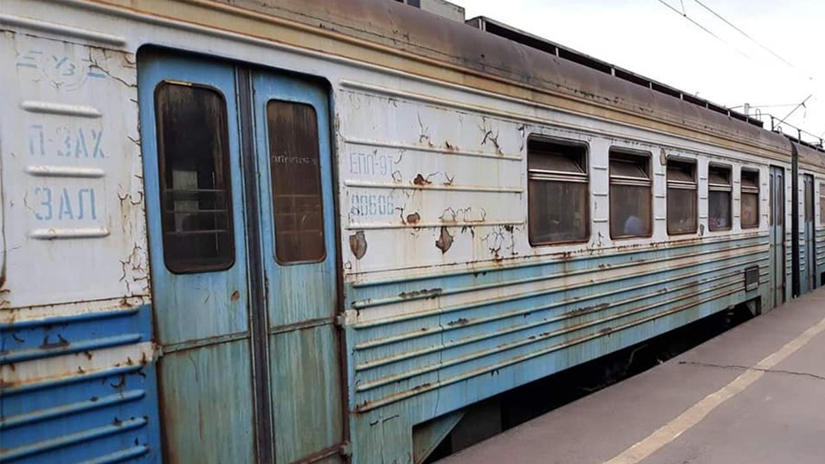 Шокуючий стан українських електропоїздів - фото 1
