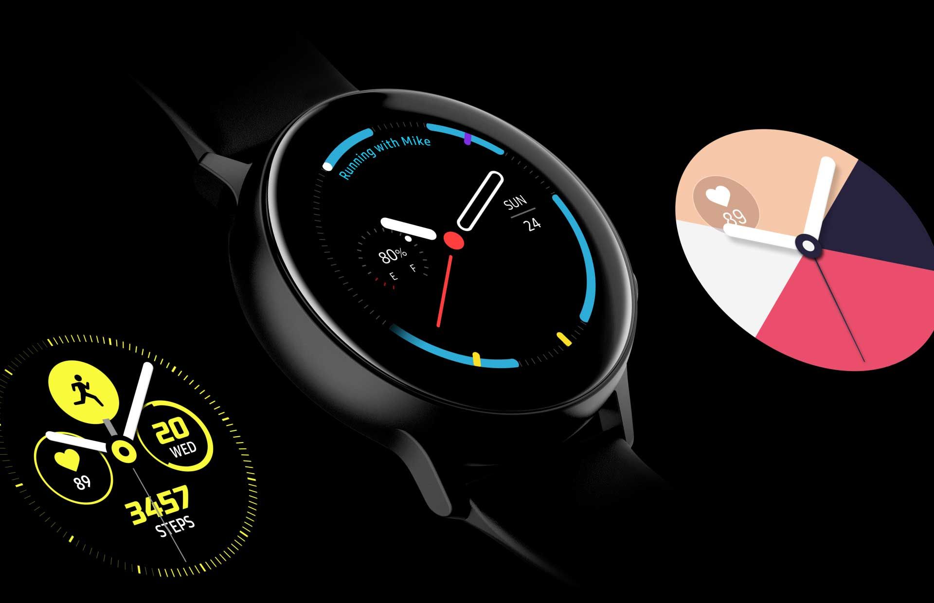 У мережі з'явилися якісні рендери смарт-годинника Samsung Galaxy Watch Active 2