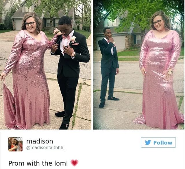 Цю дівчину назвали товстою у коментарях, але її хлопець дав кривдникові гідну відповідь - фото 345465