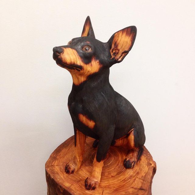 Іспанець вирізає з дерева реалістичних тварин: вражаючі фото - фото 345665