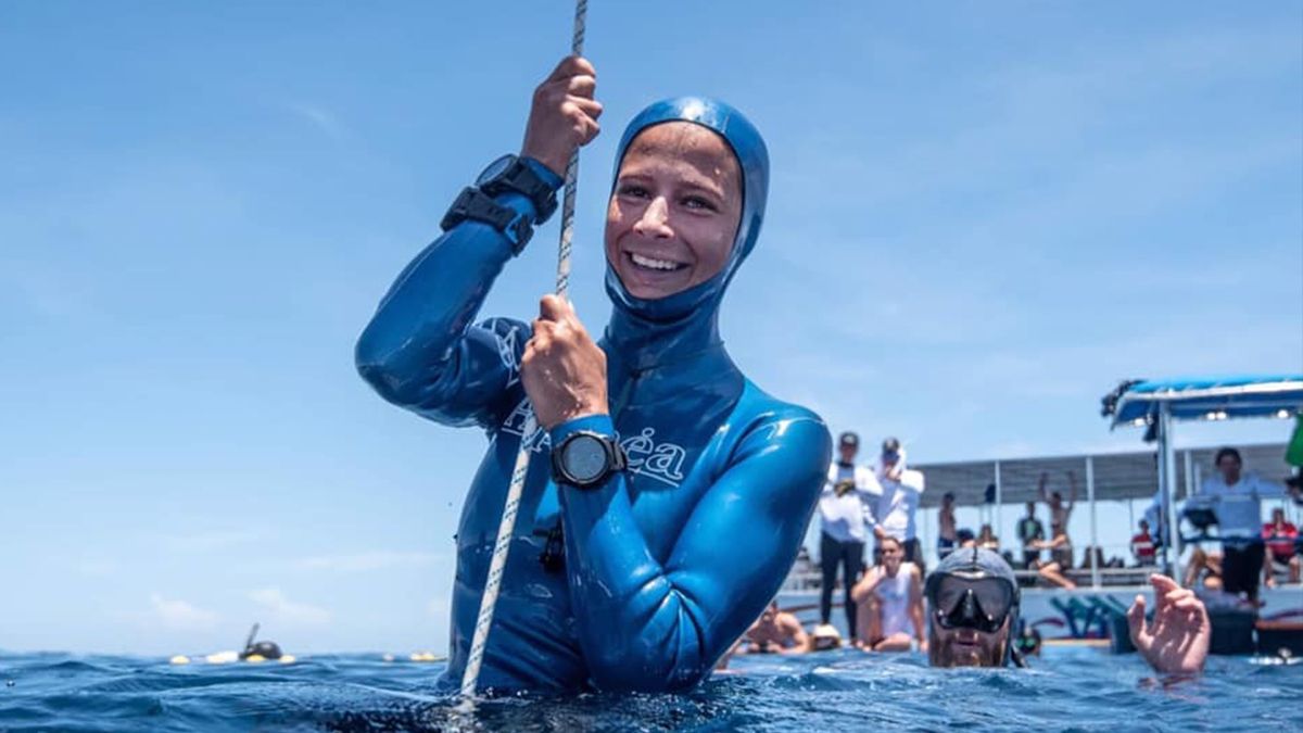 100 метрів в глибину: українка встановила неймовірний рекорд