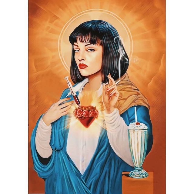 Справжні апостоли: митець перетворює відомих персонажів кіно на святих - фото 346777