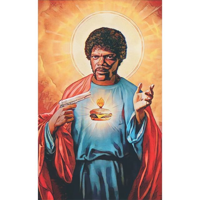 Справжні апостоли: митець перетворює відомих персонажів кіно на святих - фото 346780