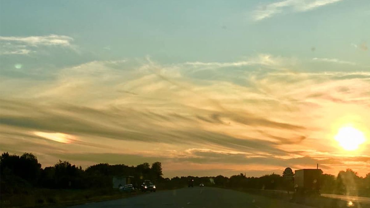 У Полтавській області сфотографували "два" сонця