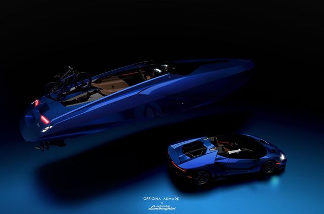 Так міг би виглядати швидкісний катер з дизайном Lamborghini - фото 347560
