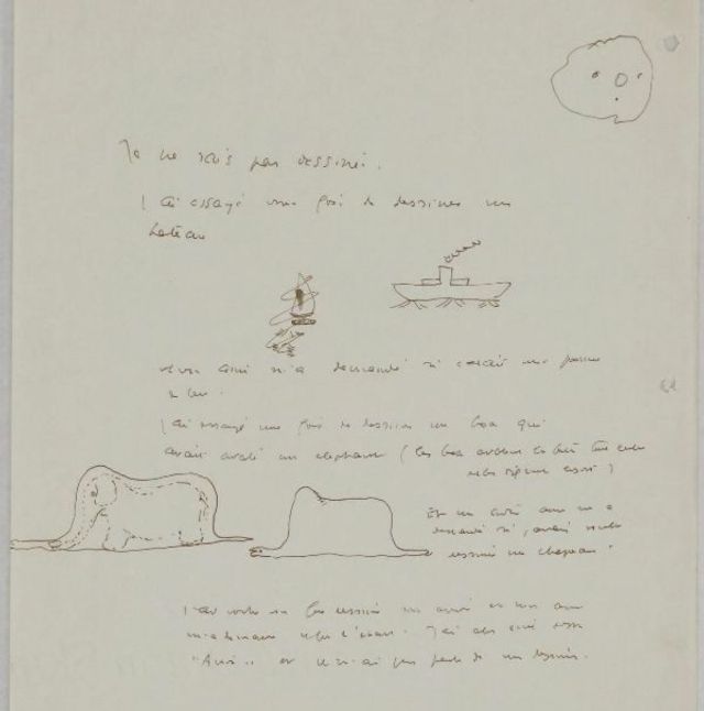 У Швейцарії знайшли невідомі ілюстрації Сент-Екзюпері до Маленького принца - фото 348189