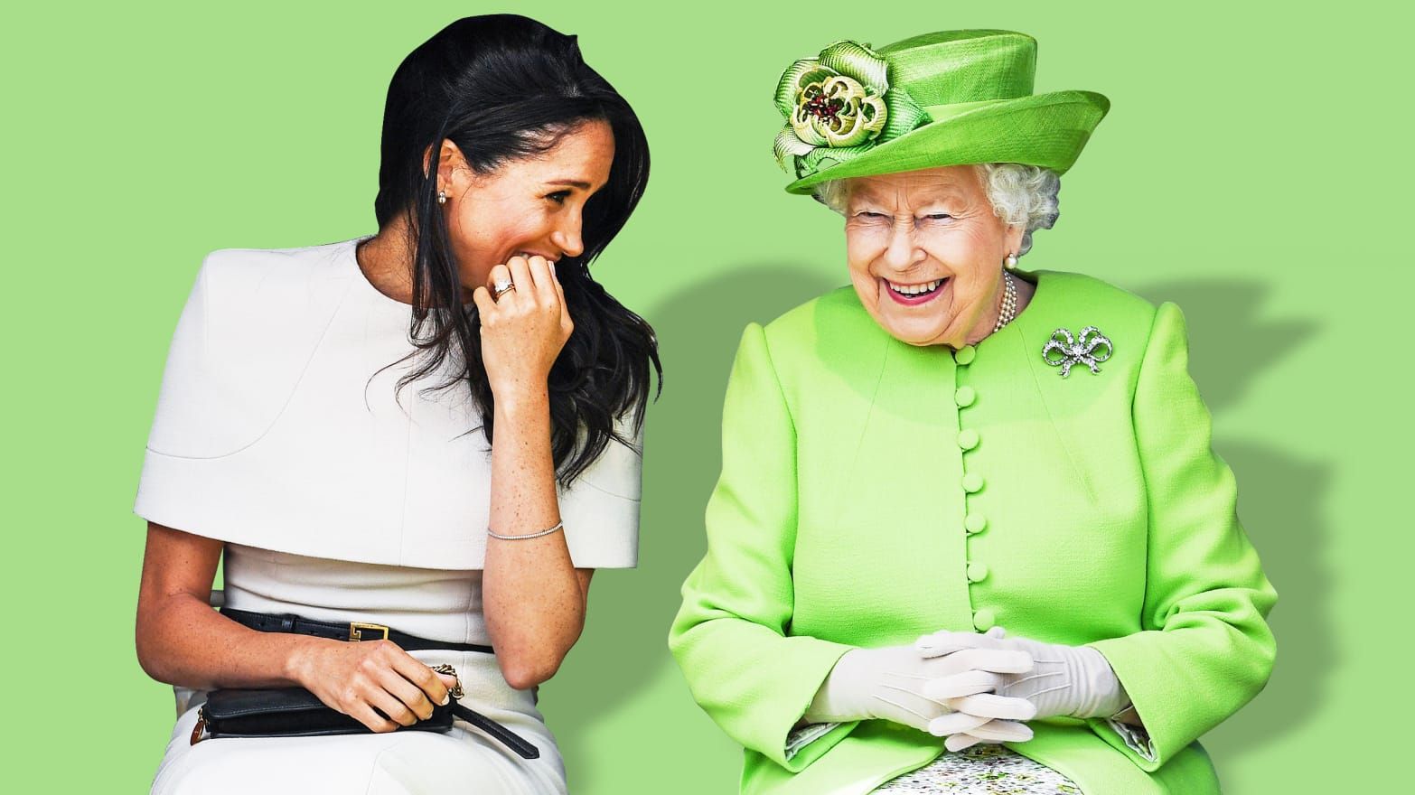 Меган Маркл і Єлизавета ІІ - фото 1