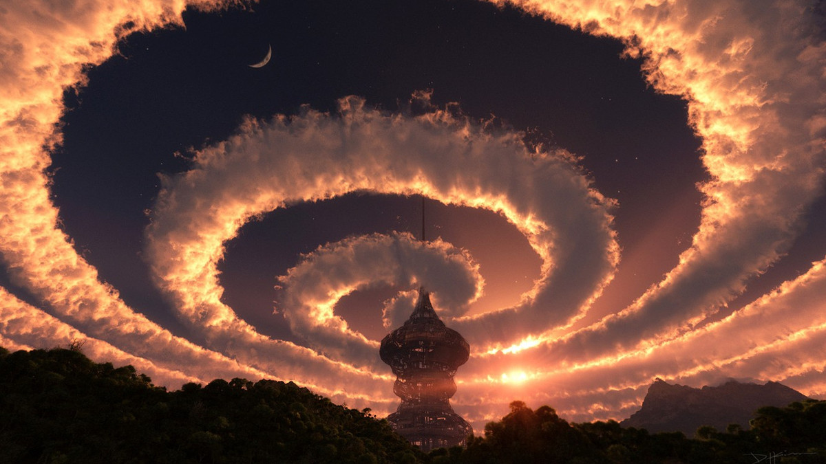 NASA показало рідкісні спіральні хмар и - фото 1