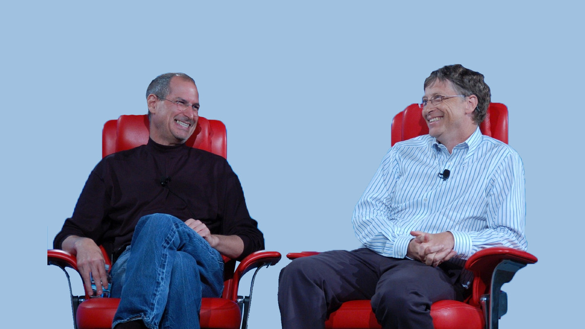 Стів Джобс і Білл Гейтс - фото 1