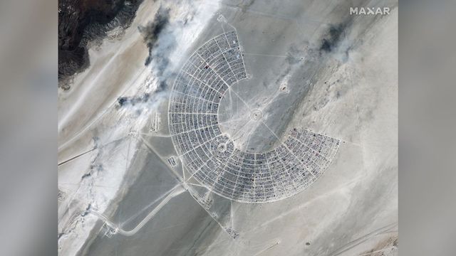 Фестиваль Burning Man 2019 показали з космосу: видовищні кадри - фото 351627