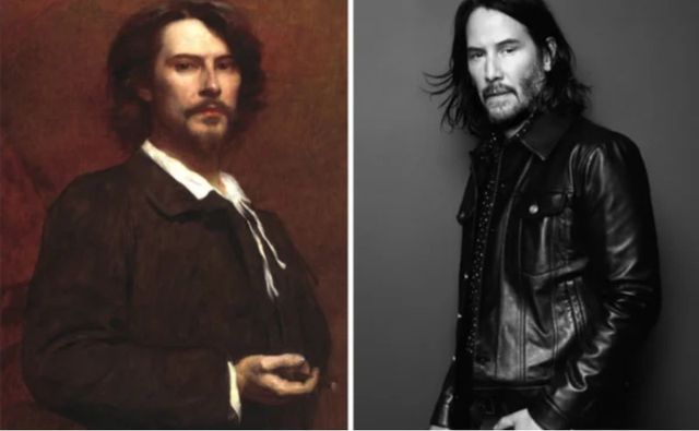 Двійники зірок на старих картинах: як дві краплі води - фото 352235