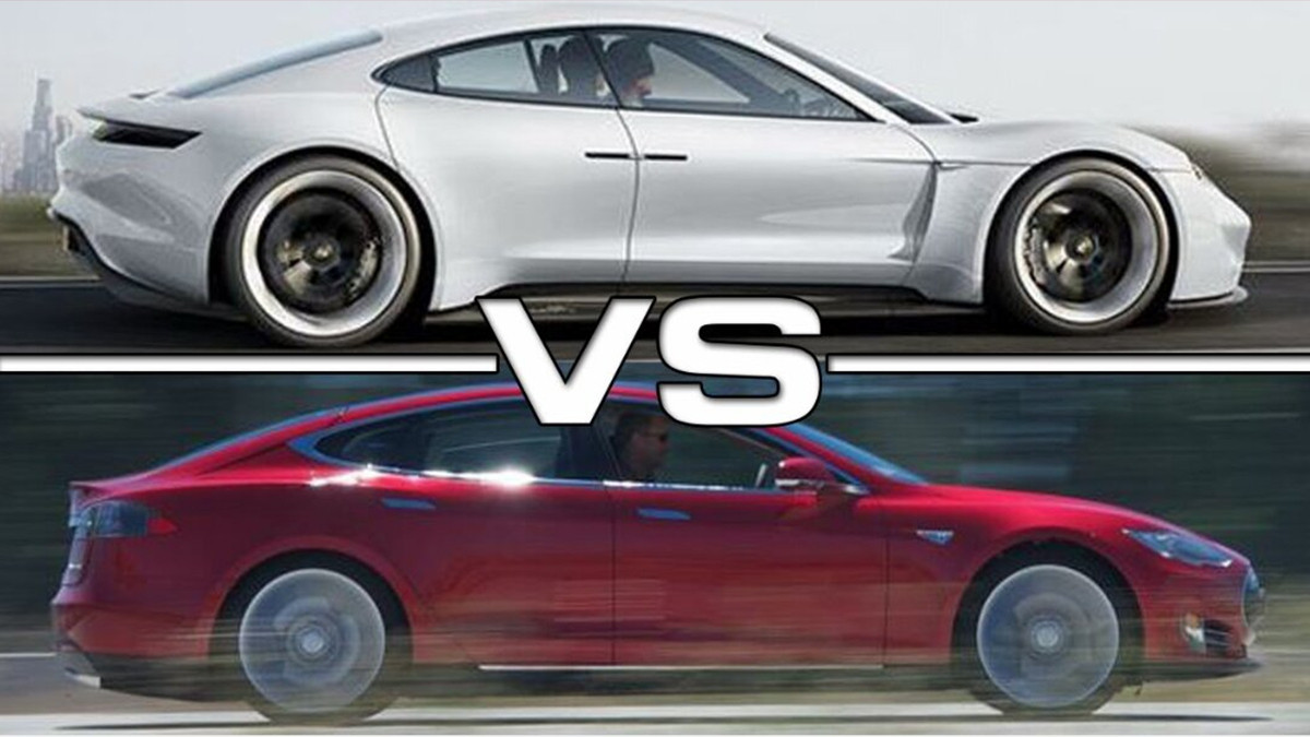 Tesla vs Porsche - фото 1