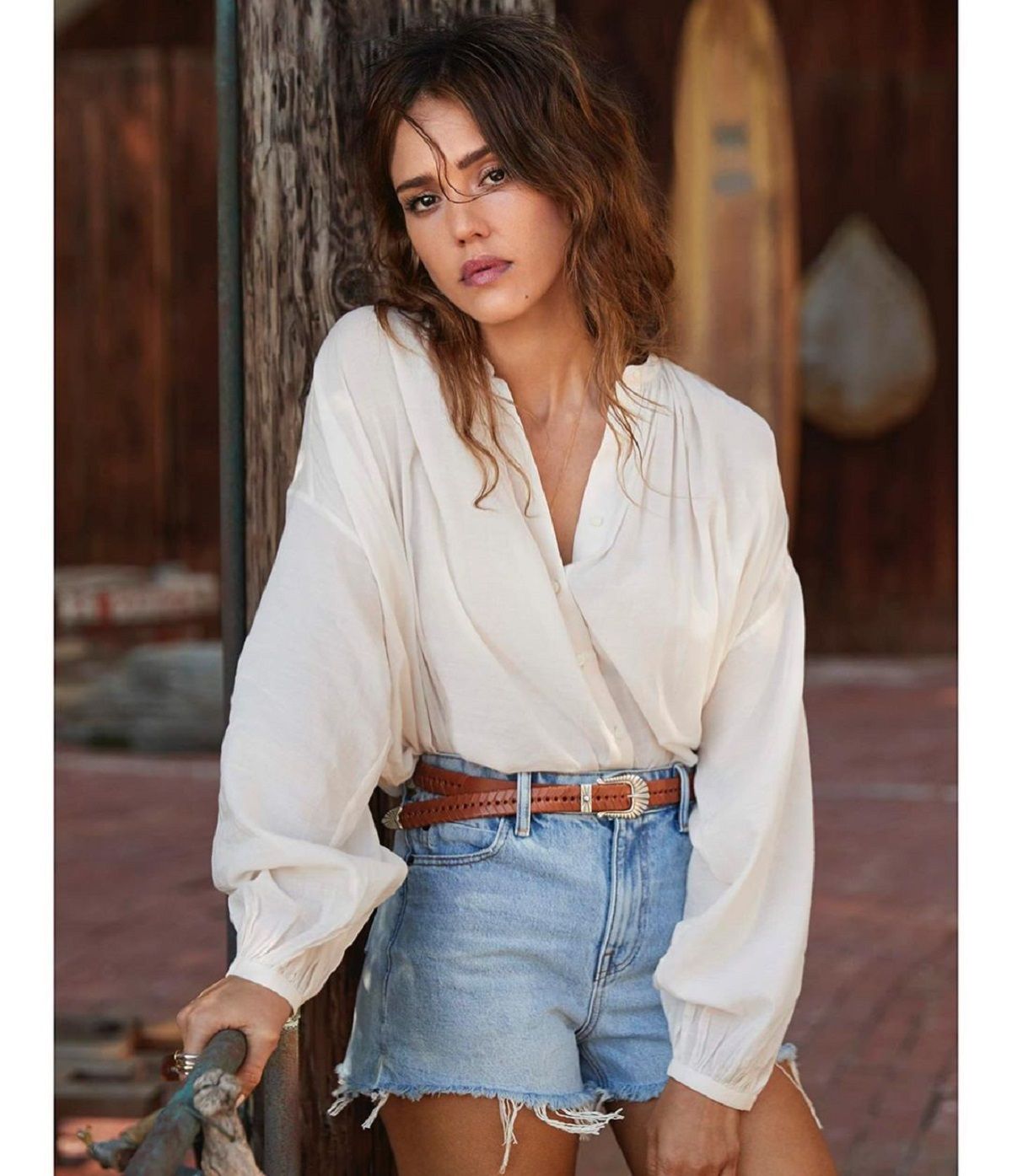 Джессіка Альба роздяглась для BAZAAR - фото 1