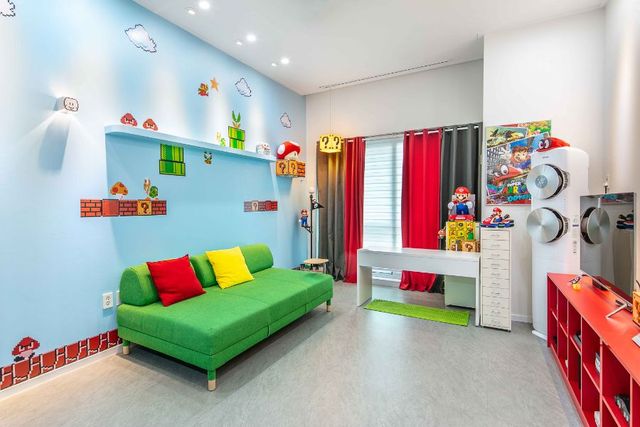 Фанат Super Mario облаштував кімнату в стилі відеогри - фото 352910