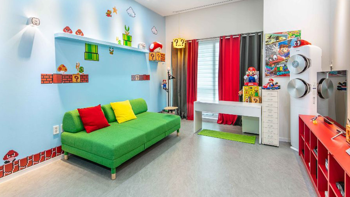 Хлопець створив кімнату у стилі Super Mario - фото 1