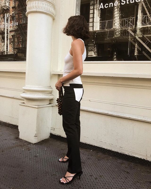 Двоколірні джинси: новий тренд у Instagram - фото 353101