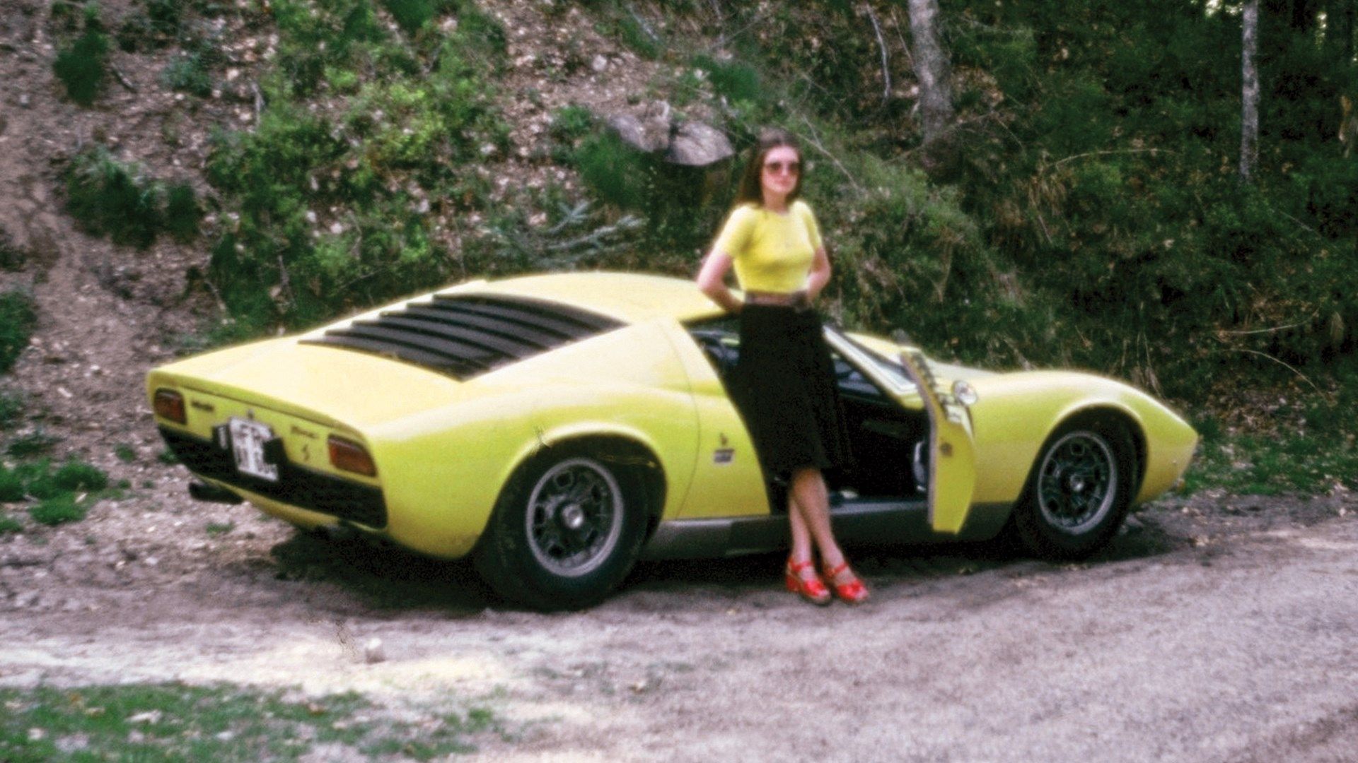 У мережі показали оригінальну жовту Lamborghini