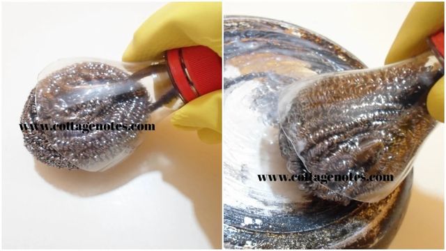 Правильне застосування кухонної металевої губки: фотоінструкція - фото 353756