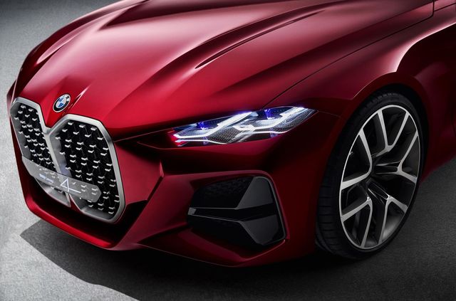 BMW показала вражаючий шоукар Concept 4: ефектні фото - фото 354048