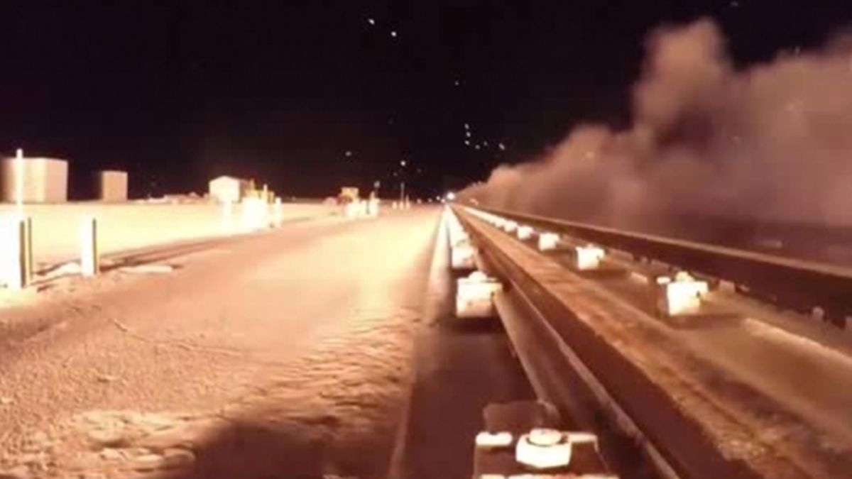 У США випробували гіперзвукові ракетні сани: відеофакт