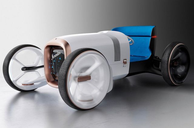 Mercedes-Benz показав дивовижний ретро-концепт - фото 355478