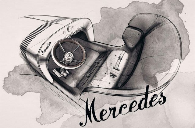 Mercedes-Benz показав дивовижний ретро-концепт - фото 355480