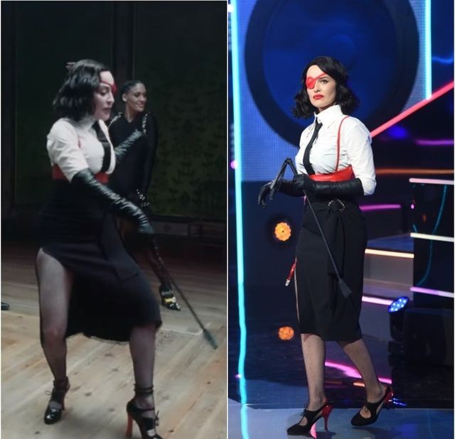 Даша Астаф'єва повторила провокаційний образ Мадонни - фото 355907