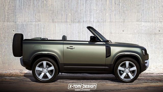 У мережі показали незвичайний кабріолет Land Rover Defender - фото 356078