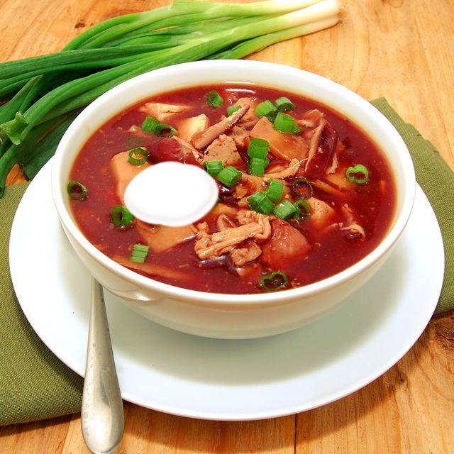 Борщ з грибами - фото 356407