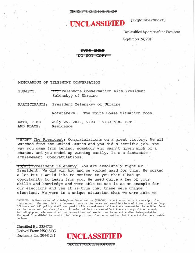 Про що говорили Трамп і Зеленський: з'явилася стенограма скандальної телефонної розмови - фото 357428