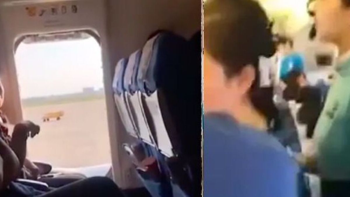 Було душно: жінка відкрила аварійний вихід літака