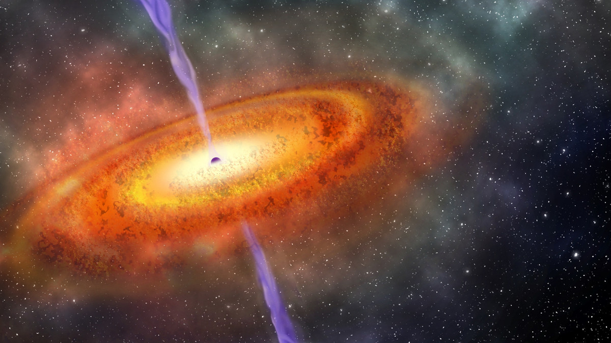 Науковці зняли момент, в якому чорна діра розриває зірку: відео - фото 1
