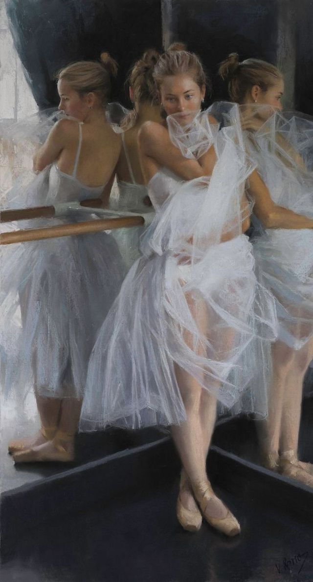 Іспанець показує інтимні моменти жінок через реалістичні картини: фото - фото 357912