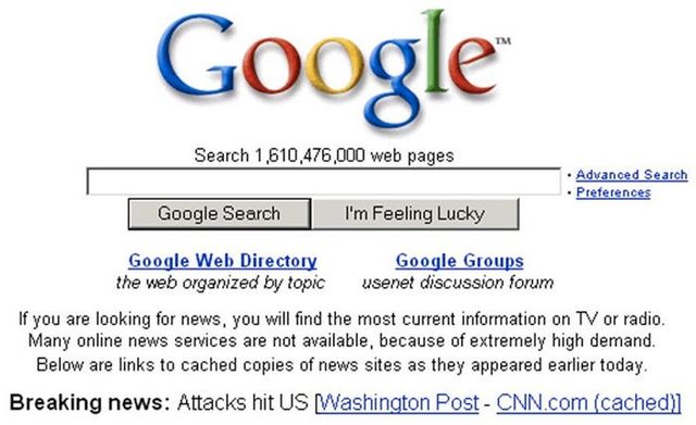 Як змінювався Google за 21 рік свого існування: еволюція пошуковика у фото - фото 357975