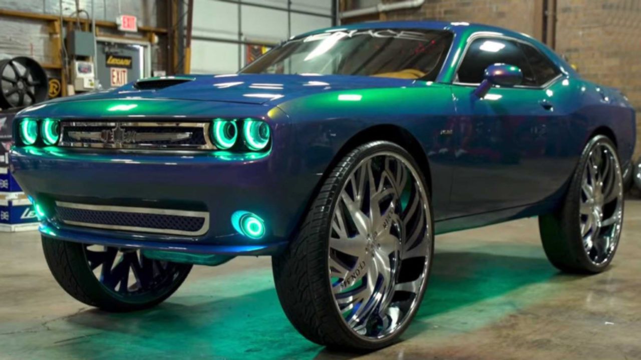 Dodge Challenger оснастили незвичайним колесами