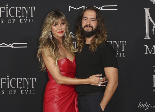 46-річна Хайді Клум засвітилася у шкіряній мінісукні - фото 358777