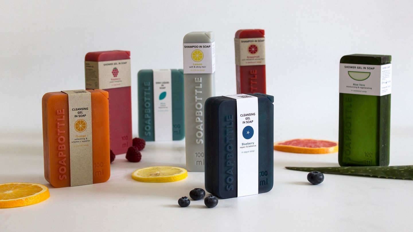 Дизайнер розробила упаковку для рідкого мила з твердого мила: відео