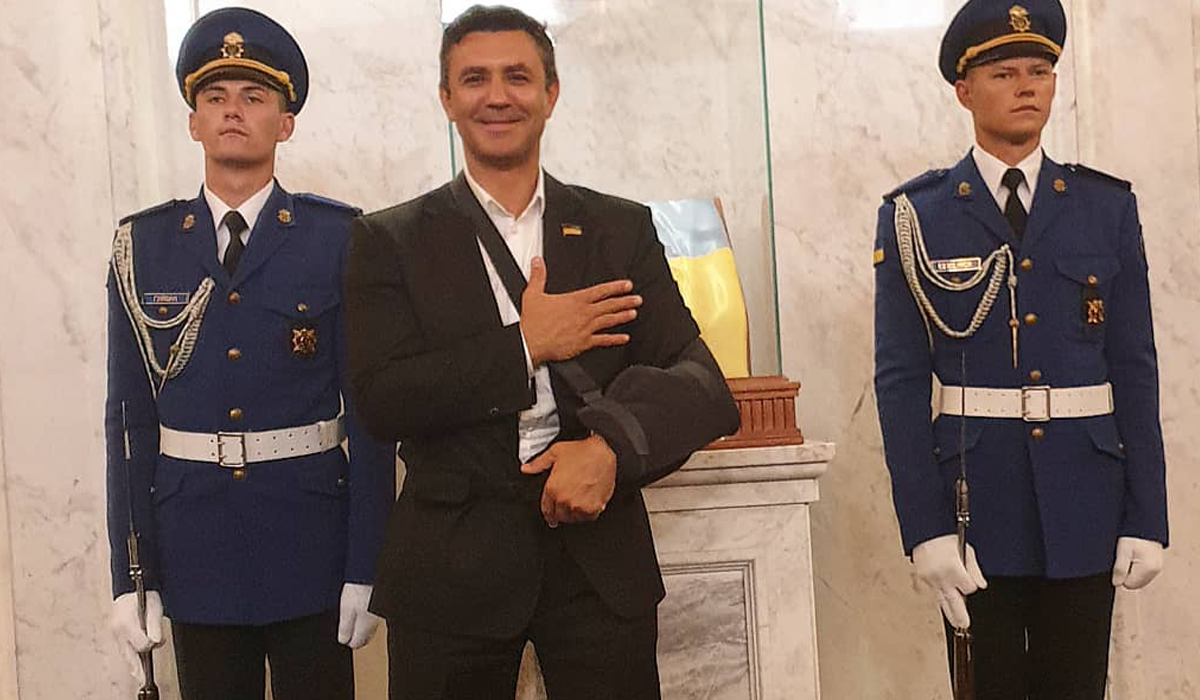 Нардеп Тищенко пояснив формулу Штанмаєра на прикладі надувної ляльки: курйозне відео