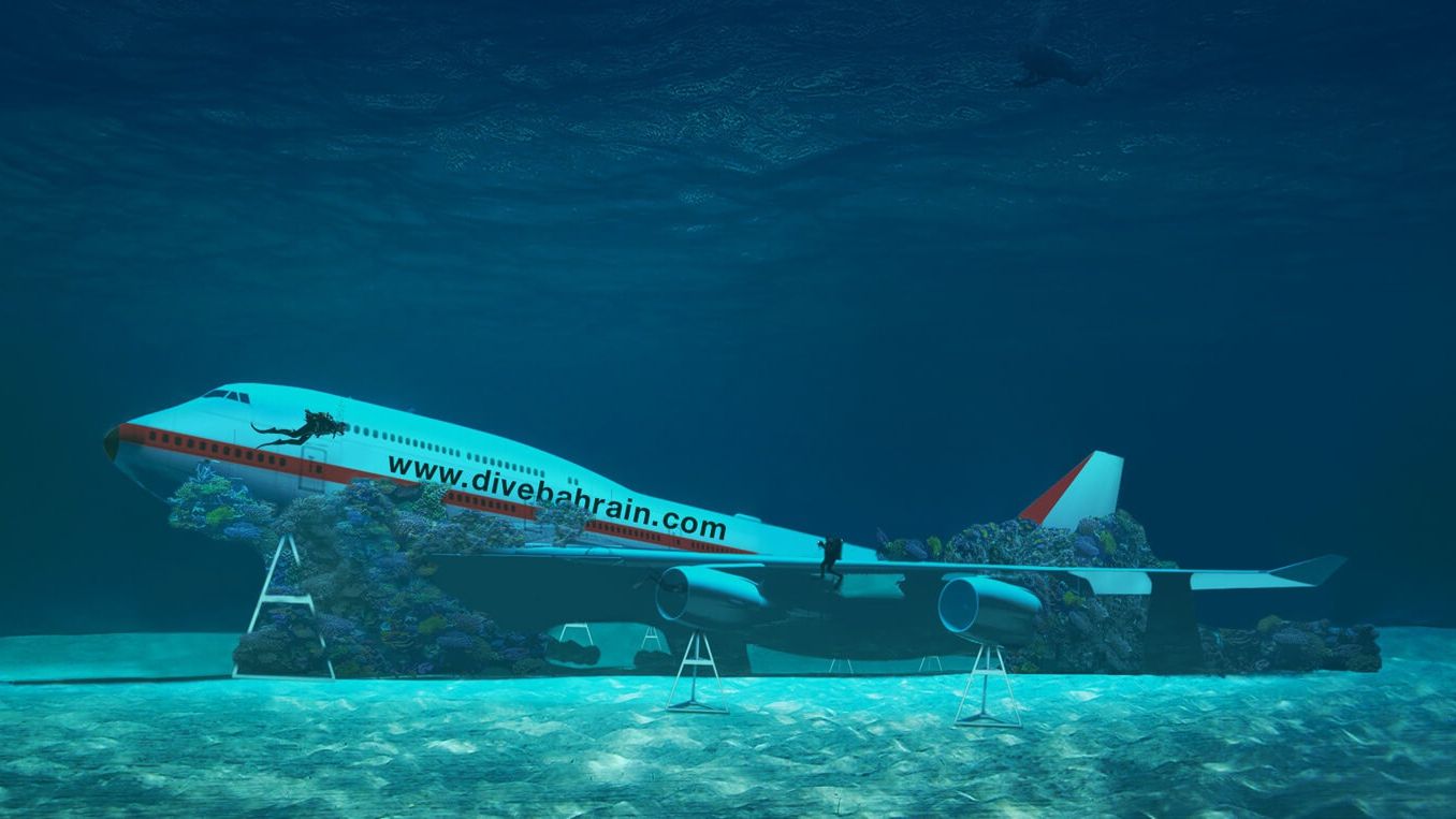 Літак на дні океану перетворили на незвичайний тематичний парк