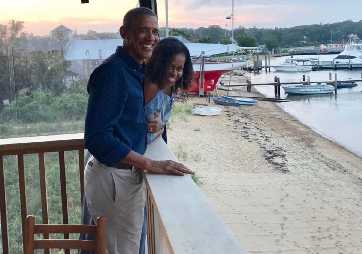 Як Обами привітали один одного з річницею - фото 1