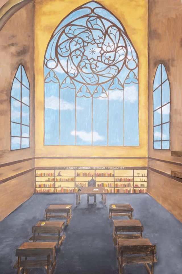 Художниця перетворює кімнату дочки на справжній Гогвортс - фото 359584