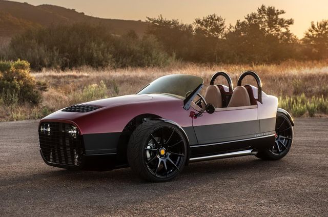 Американці показали крутий триколісний автомобіль, потужніший за Ford Mustang - фото 360047