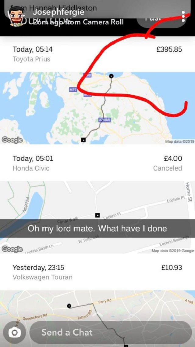 Любитель нічних клубів заснув в таксі і проїхав пів країни - фото 360350