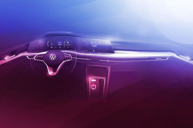 Volkswagen розкрив зовнішність і інтер'єр нового Golf - фото 360845