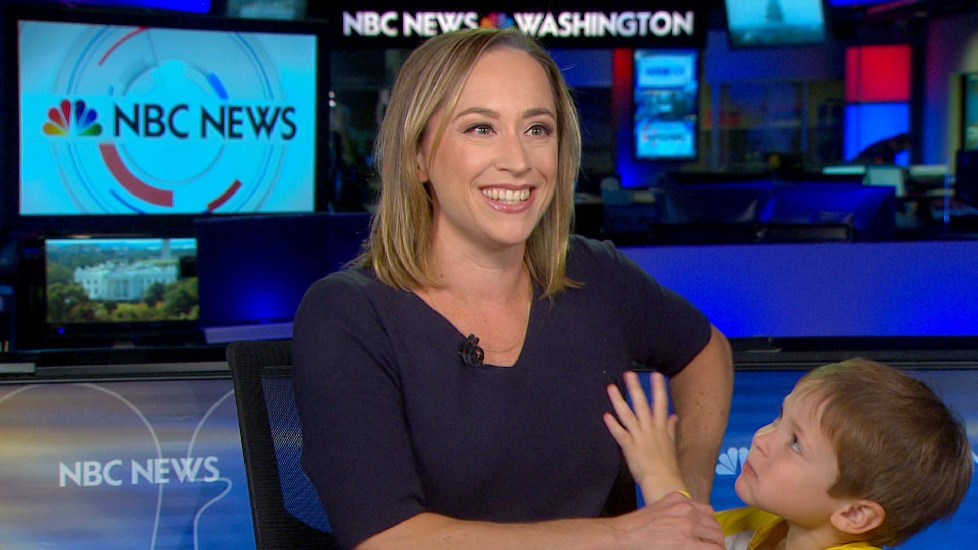 Чотирьохрічний син ведучої NBC ледь не зірвав прямий ефір: кумедне відео