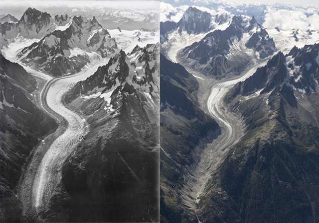 Танення льодовиків: фотопорівняння через сто років - фото 361688