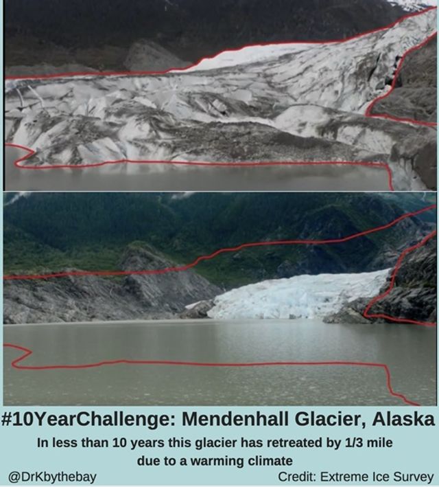 Танення льодовиків: фотопорівняння через сто років - фото 361690
